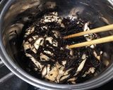 ひじきと椎茸の煮付け作り方2写真
