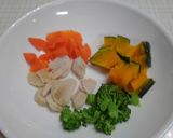 一歳の完食ランチ、ミルクご飯と湯豆腐作り方1写真