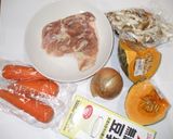 かぼちゃ豆乳シチュー♪簡単ルーなし作り方1写真