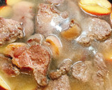 豚肉とりんごのとろとろ煮込み作り方7写真
