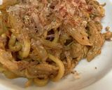 豚キムチの焼きうどん作り方5写真