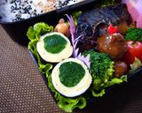 お弁当に✿ほうれん草の海苔巻き玉子♡作り方6写真