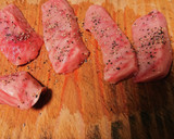 エスニック風カジキマグロのムニエル作り方1写真