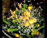 ほうれん草とコーンの胡麻和え作り方10写真