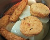 圧力鍋で早煮え大根がんもごぼう天のおでん作り方2写真