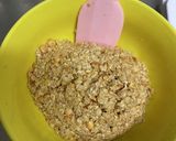 食感最高!煎り大豆のオートミールクッキー作り方3写真