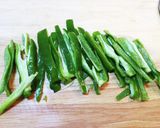 超簡単！ひき肉ピーマンのピリ辛しらたき！作り方1写真