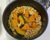 カボチャのそぼろ餡かけ作り方4写真