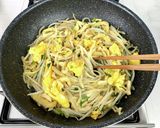 ご飯進む＊油揚げともやしのネギたま炒め＊作り方6写真