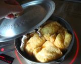ふっくら＊豆腐と卵の袋煮作り方4写真