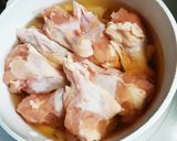 にんにく1玉で作る鶏手羽元と大根の黒酢煮作り方4写真