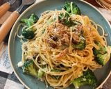 ツナとブロッコリーのクリチ和えパスタ作り方5写真