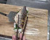 焼きサバ寿司のレシピでつくるクログチ寿司作り方3写真