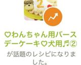 ♡わんちゃん用バースデーケーキ♡犬用♬②作り方12写真
