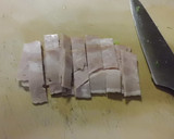 大根の皮とベーコンのマヨ炒め作り方4写真