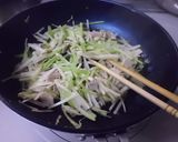 大根の皮とベーコンのマヨ炒め作り方5写真