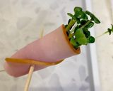 ブロッコリーの新芽ハム巻き作り方5写真