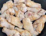 簡単♪フライパンで鶏手羽元オレンジ煮込み作り方6写真