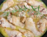 簡単♪フライパンで鶏手羽元オレンジ煮込み作り方7写真