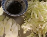 キャベツたっぷり具沢山春雨スープ作り方1写真