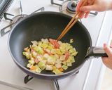 ミネストローネのスープライスパスタ作り方5写真