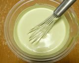 電子レンジ★抹茶のムースケーキ作り方6写真