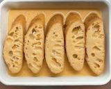 フランスパンで簡単豆乳フレンチトースト作り方1写真