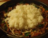 子供も大好き♪ホットプレートででビビンバ作り方4写真