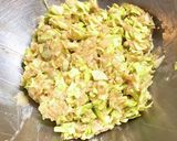 簡単オートミールのヘルシーお好み焼き作り方3写真