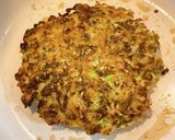 簡単オートミールのヘルシーお好み焼き作り方5写真
