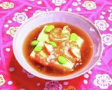 お豆腐と海老のスープ餡(*^^*)作り方4写真