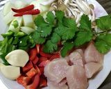 タイのグリーンカレー作り方2写真