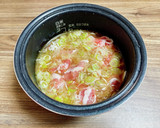 簡単♪ 豚バラネギ塩の炊き込みご飯作り方4写真
