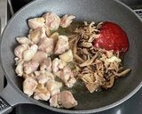 鶏肉ときのこのソテー作り方3写真