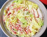 白菜と豚バラ肉の中華風ミルフィーユ鍋作り方3写真