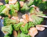 簡単！激ウマ！鶏ささみとブロッコリー炒め作り方4写真