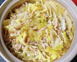 白菜と豚バラ肉の中華風ミルフィーユ鍋作り方4写真