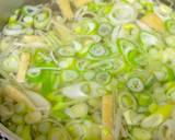 エリンギ 榎 油揚げ ねぎの味噌汁^^作り方6写真