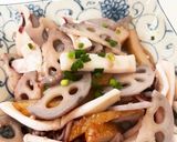イカとレンコンの塩ダレ炒め作り方4写真