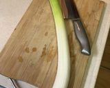 絶品！塩麹の長ネギ炒め作り方1写真