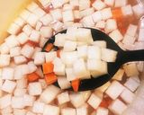 鶏肉と根菜とキノコのスープ作り方3写真