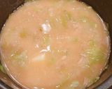 簡単、旨い！ツナ缶とキャベツの味噌汁作り方5写真