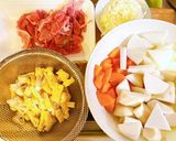 簡単♡野菜たっぷり豚汁♡里芋入り作り方1写真