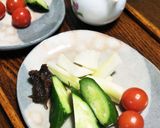 田楽みそのディップソースで味わう お野菜作り方3写真
