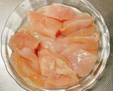 簡単！きゅうりと鶏むね肉の中華サラダ作り方1写真