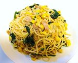 ほうれん草とツナとコーンのパスタ作り方5写真