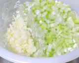 めかじき の ねぎ塩にんにくダレ作り方2写真