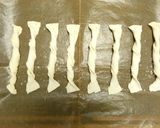 材料4つ★ねじって焼くだけチーズパイ作り方2写真