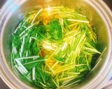 水菜の和風煮作り方2写真