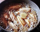 おうち居酒屋★手羽中の甘辛煮作り方3写真